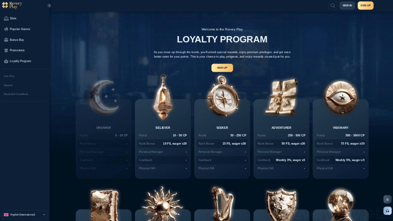 Reveryplay Casino Casino